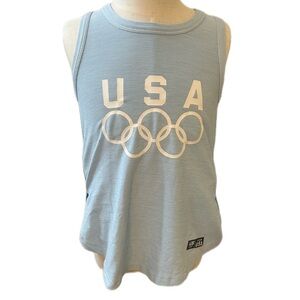 Team Apparel Light Blue USA Olympic Tank Top